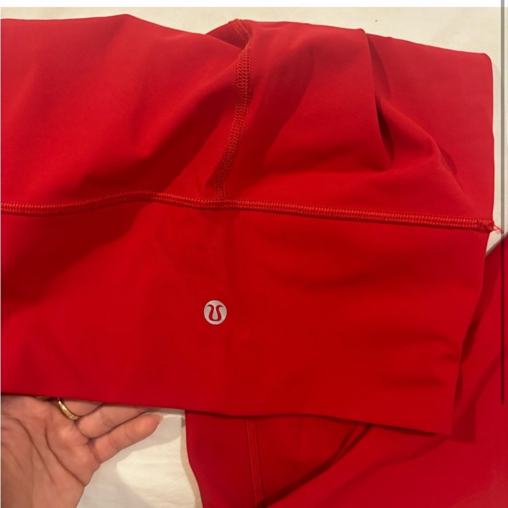 lululemon athletica Red Leggings